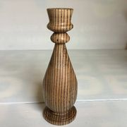 Wooden candlestick Nopjes woodturning handmade