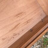 Vintage chest of drawers compass feet