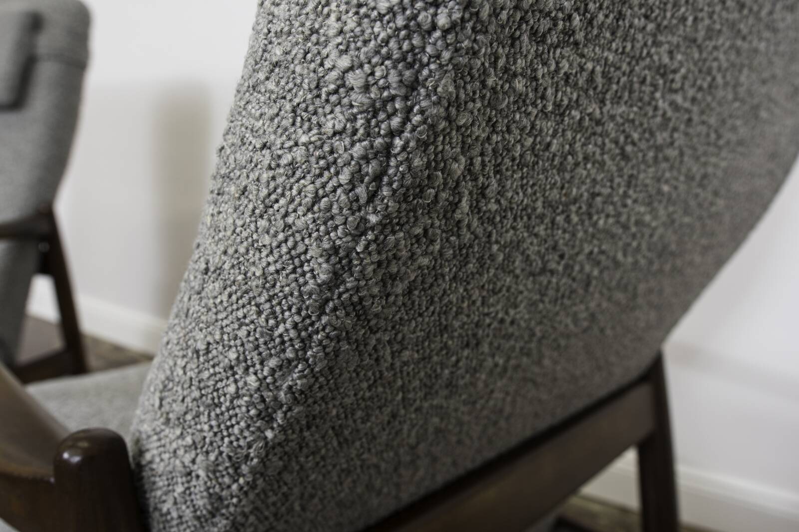 Mid-Century High Back Armchair by Edmund Homa, GFM, Poland, 1960s