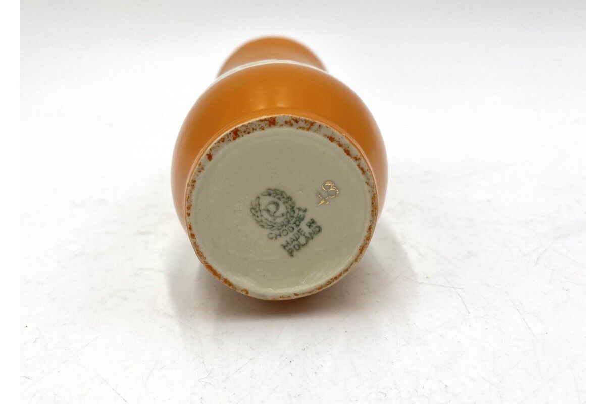 Porcelain vase, Chodzież Poland, from the 50s.