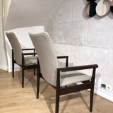 Paire de fauteuils Finn Juhl