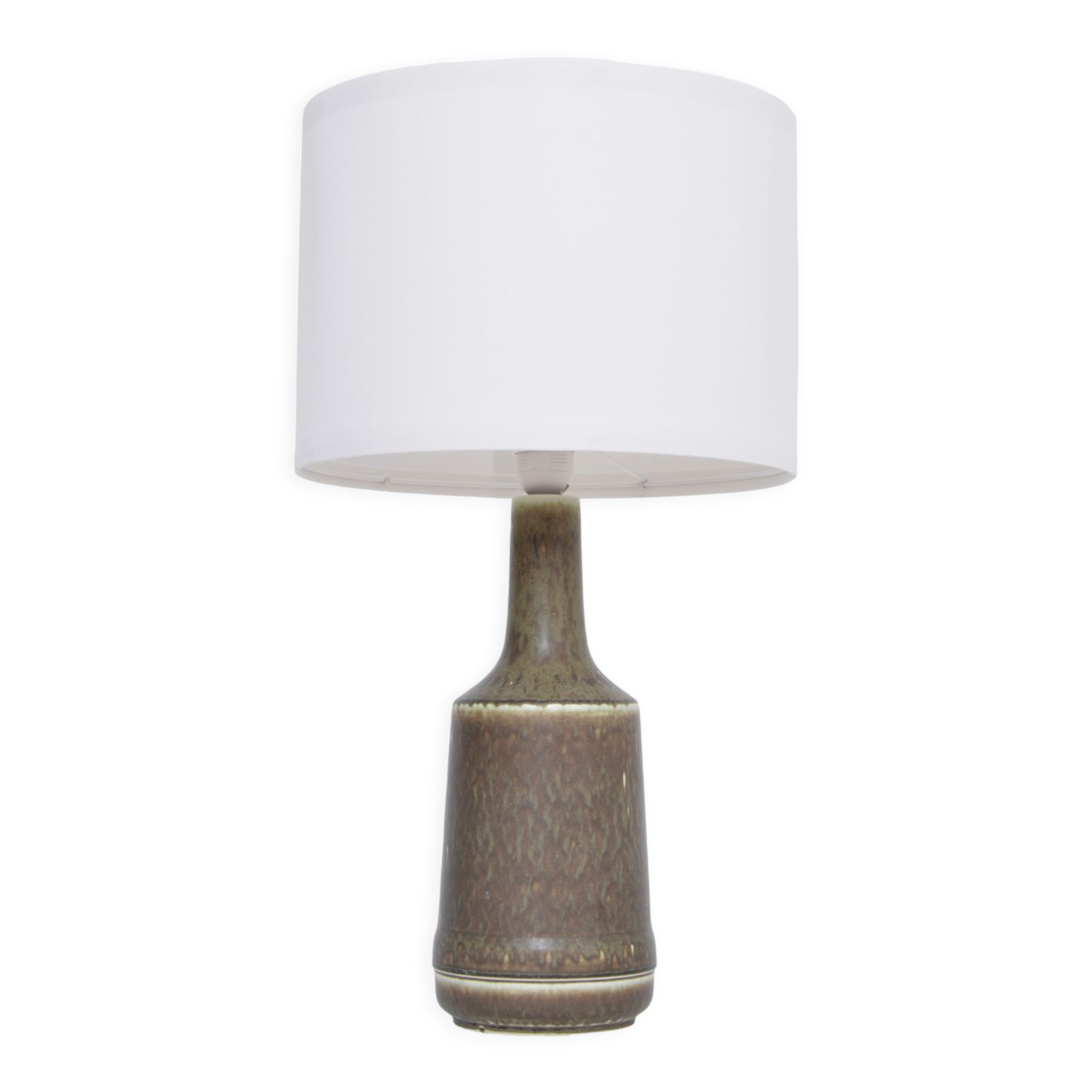 Danish mid-century modern ceramic table lamp by Desiree Stentoj