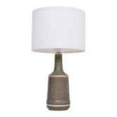 Danish mid-century modern ceramic table lamp by Desiree Stentoj