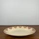 Oval dish "amandinoise", St Amand, geometric pattern, 20th century