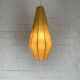 Oblong Cocoon pendant light, Friedel Wauer for Goldkant Leuchten, 1960s