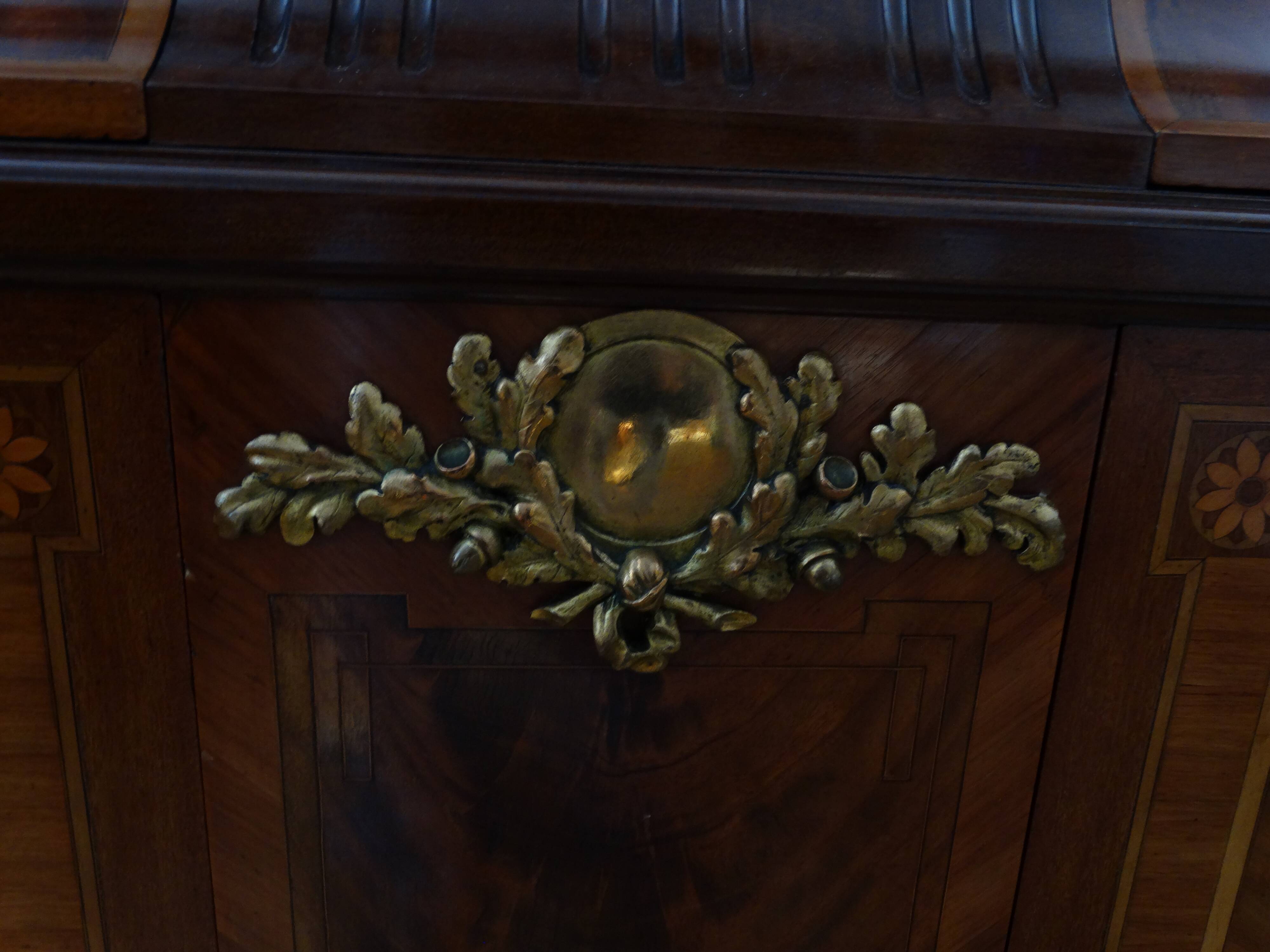 Buffet two-body wood and bronze mistake 19th century