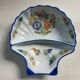 Porcelain molds & fries plate Croquet Quimper