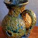 Vintage ceramic pitcher Fat Lava foams glaciers LE CYCLOPE, Annecy