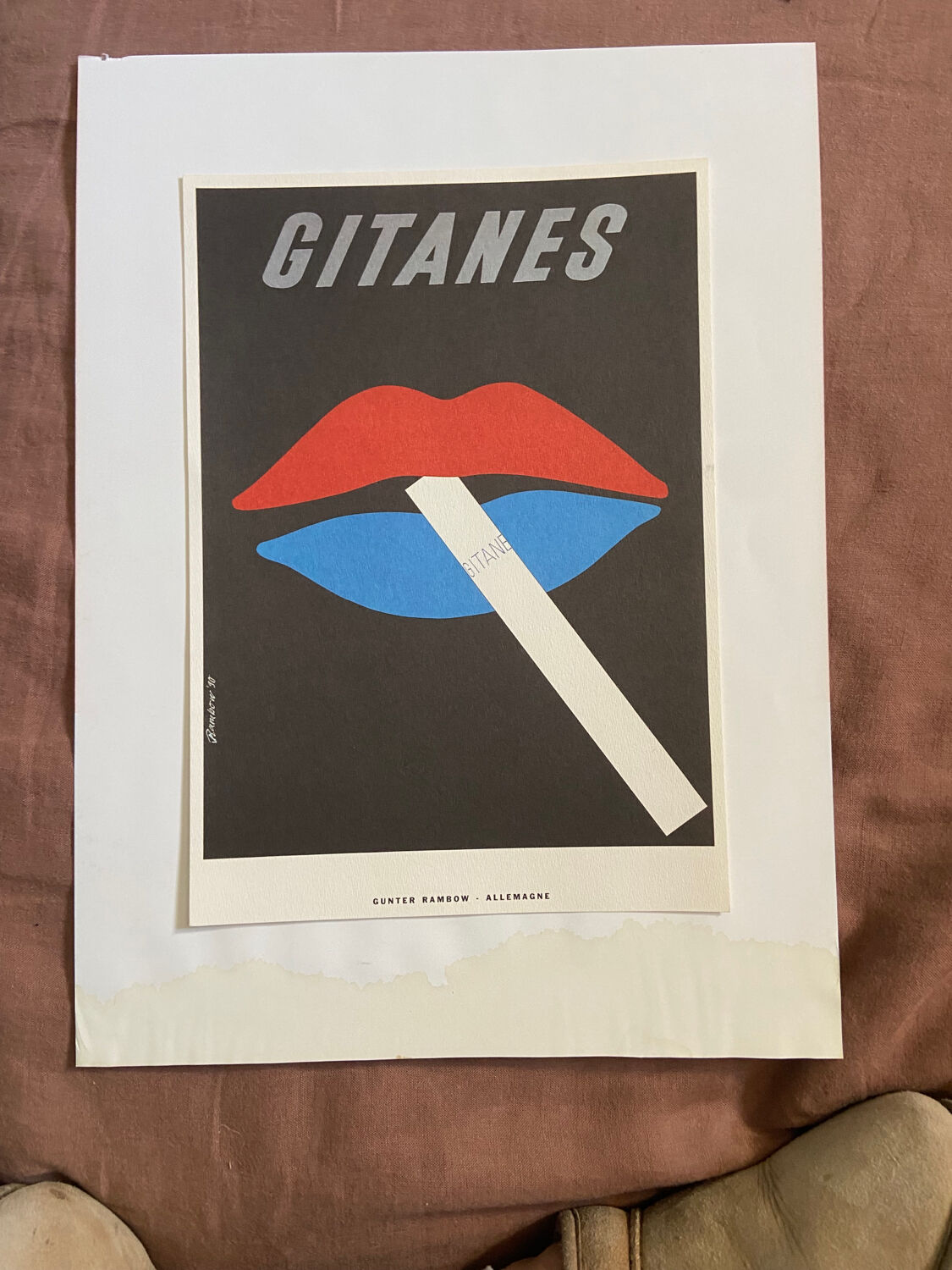1991 Gitanes poster