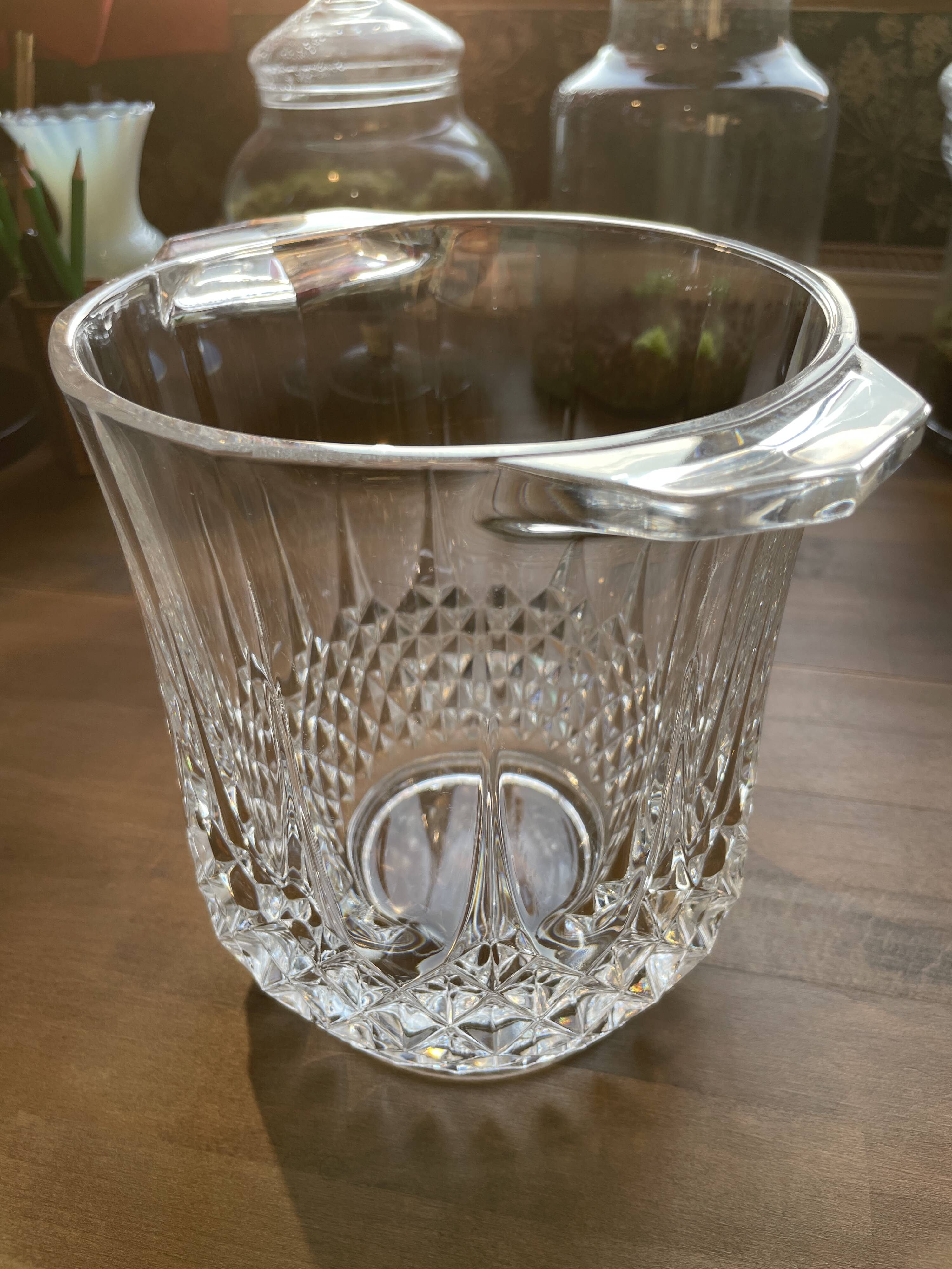 Champagne or ice bucket, Cristal d’Arques, "Longchamp" Collection