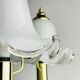 Vintage Italian table lamps in Murano glass, 1980s, set of 2.