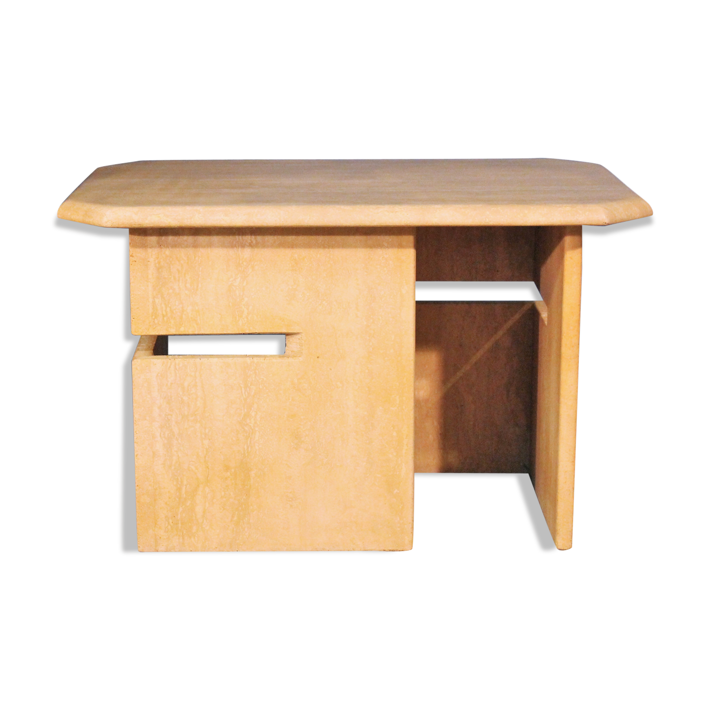 Travertine side table 1960