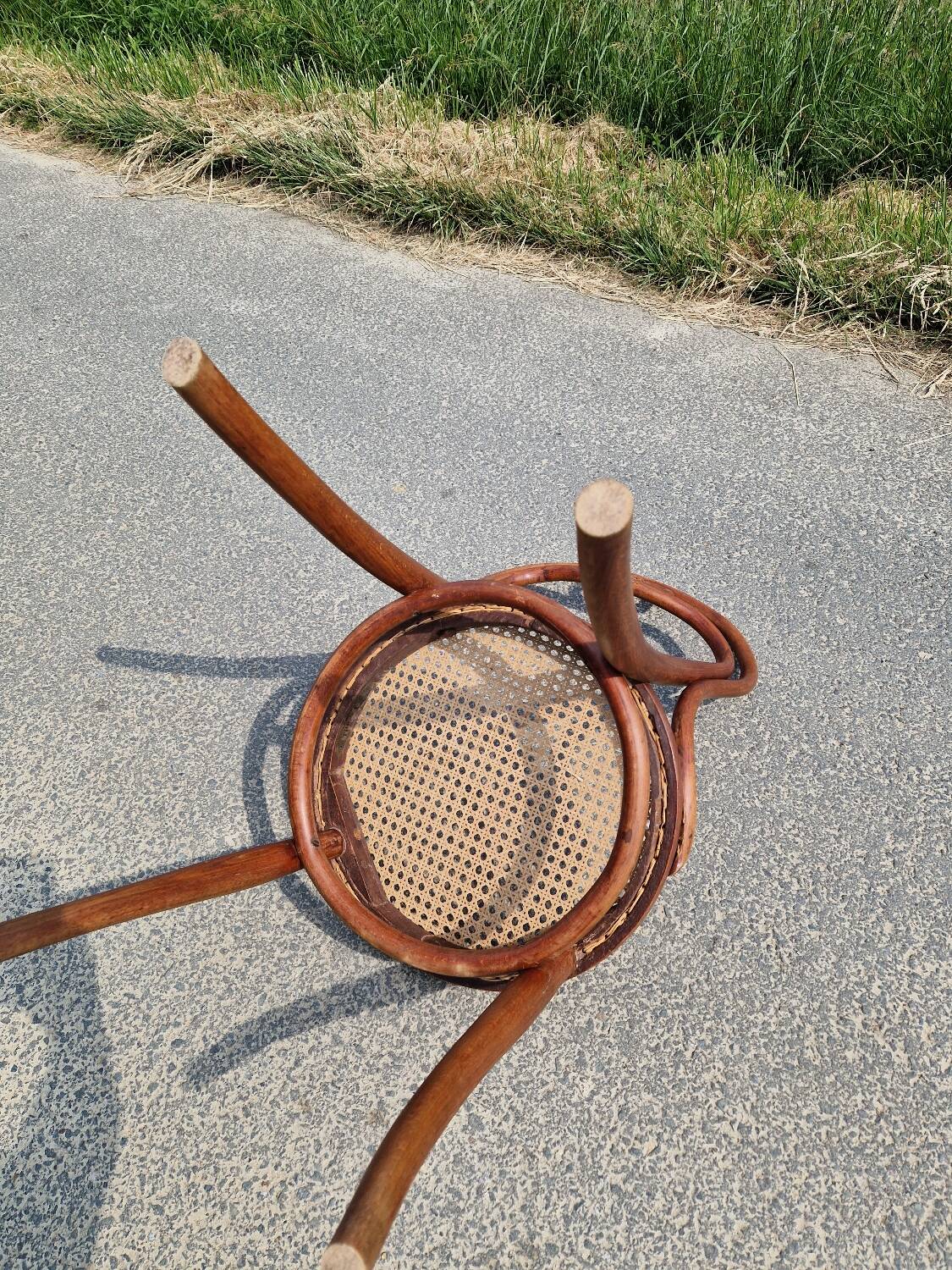 Curved wooden chair n31 from Thonet 1900