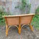 Banquette rotin vintage