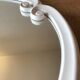Pair of oval mirrors 39x49cm