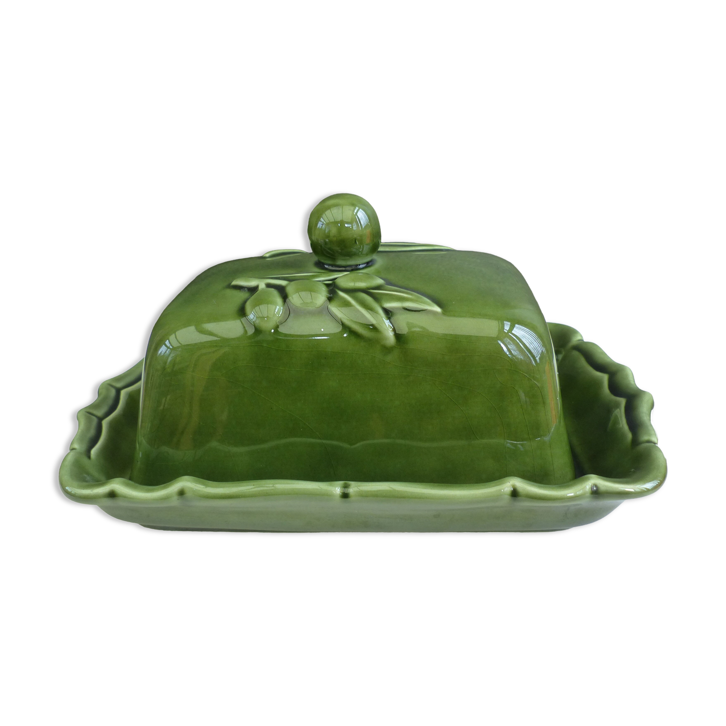 porcelain butter maker