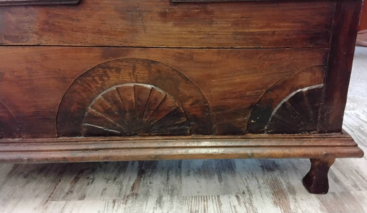 Antique wooden chest