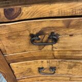 Vintage XL wooden chest of drawers / belly cabinet