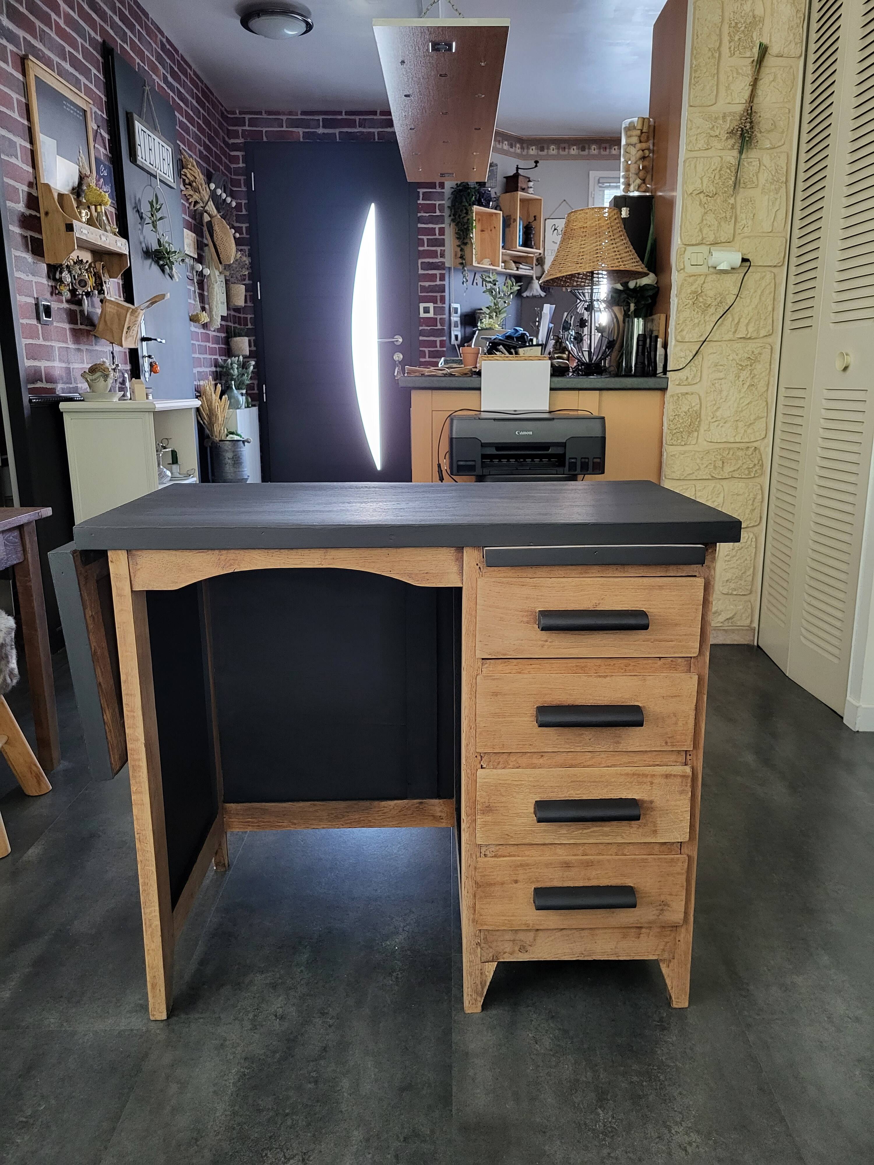50s school desk Revamped