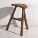 Antique wabi sabi style stool (c.1900) #6