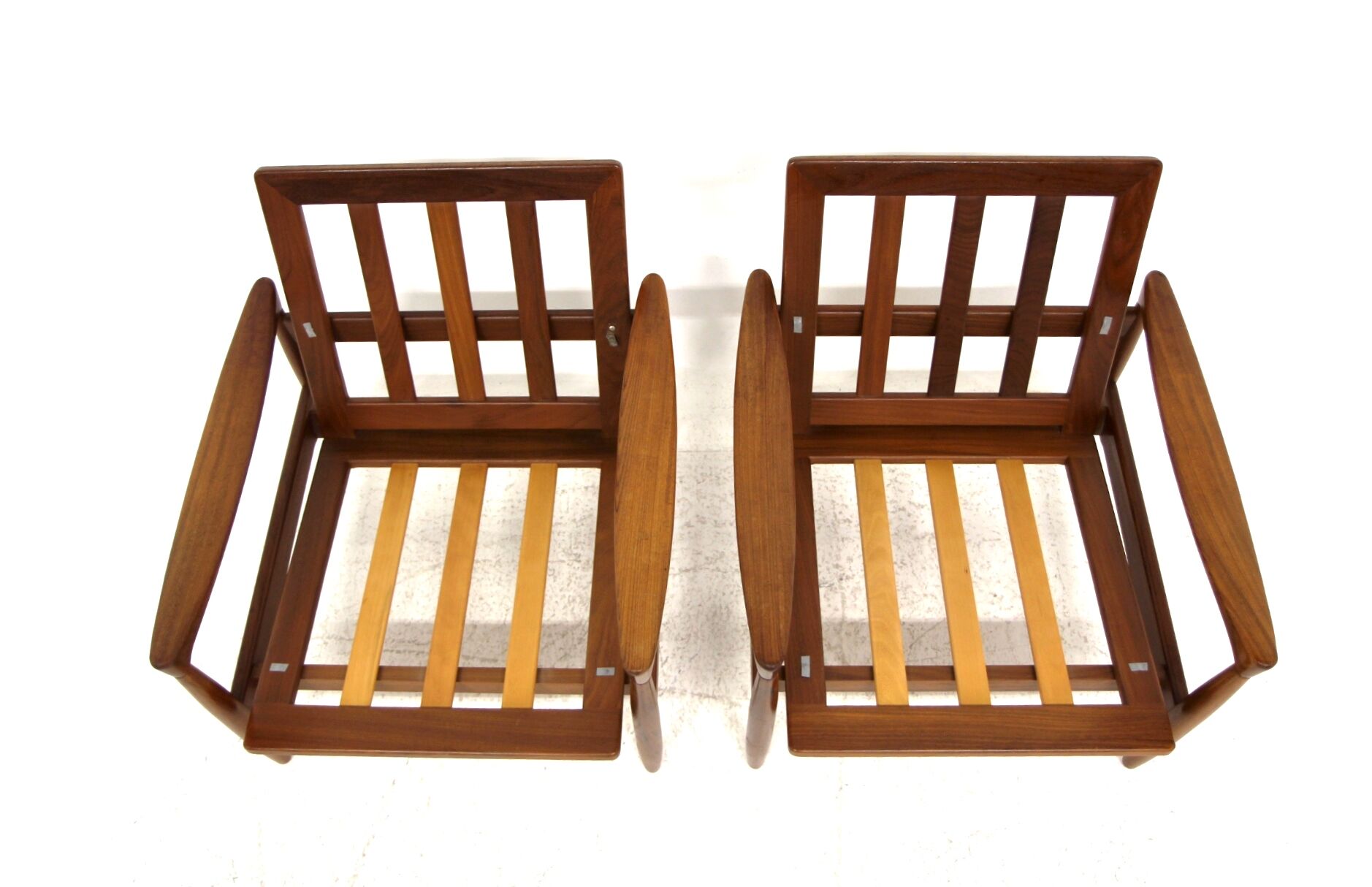 Pair of armchairs "Kolding", Erik Wørtz, Möbel-Ikea, Sweden, 1960