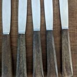 Set of 12 horn handle knives