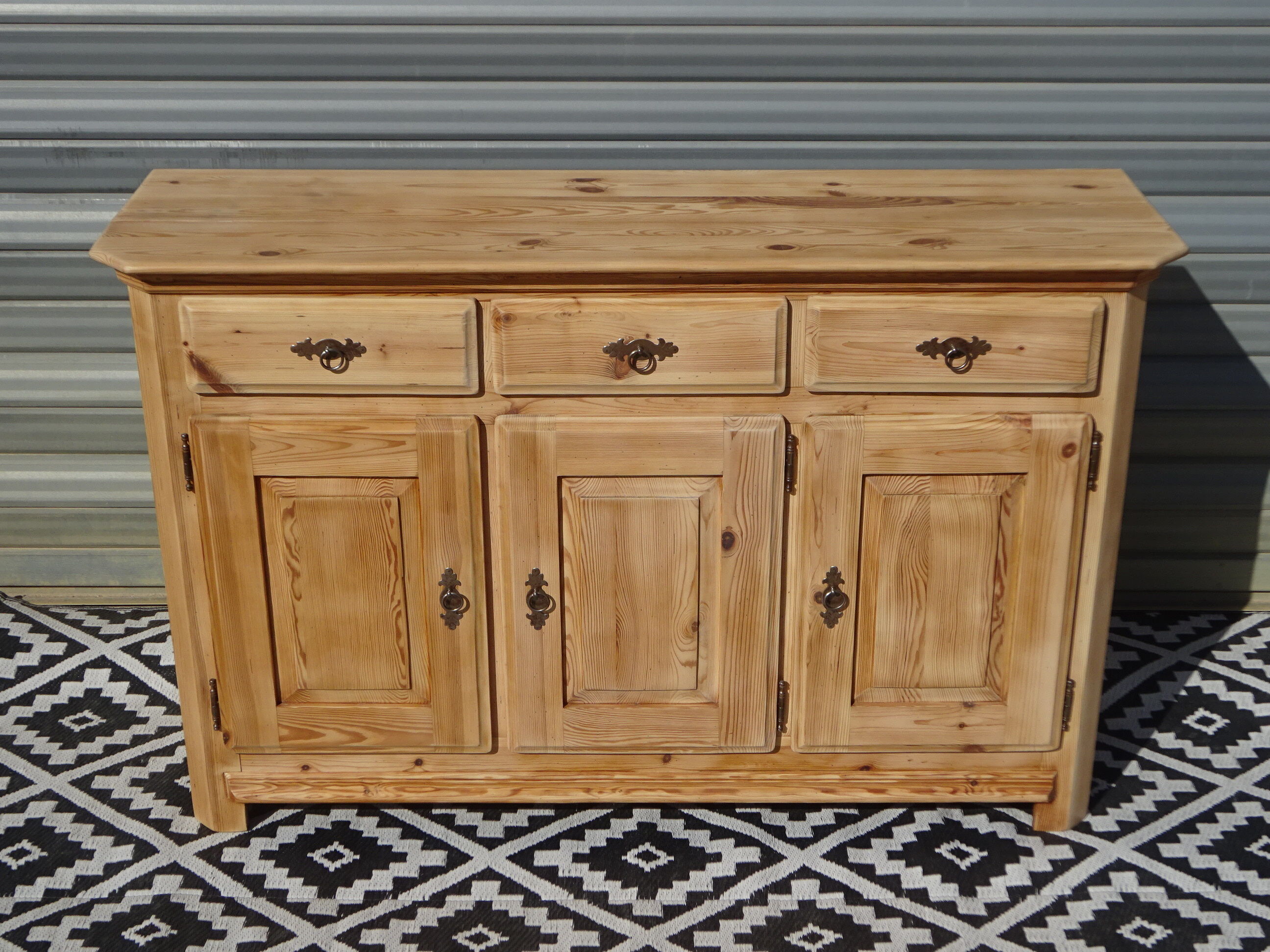 Solid wood enfilade, restored