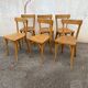Set de 6 chaises baumann bistrot