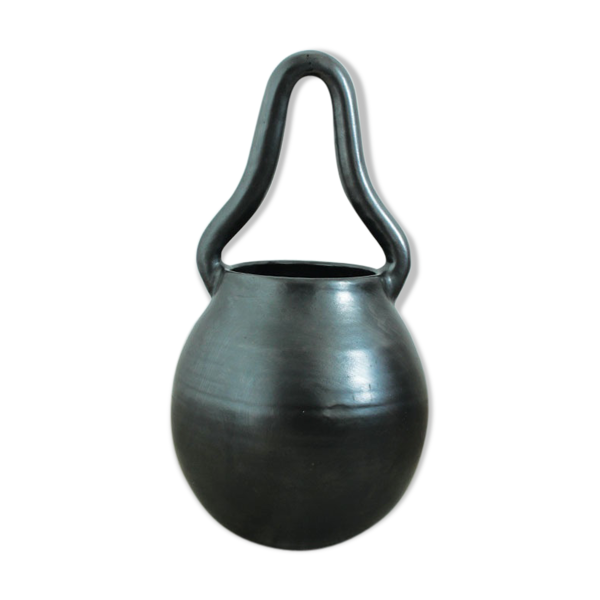 Céramique noire reflet carbone - Bon état sur Selency