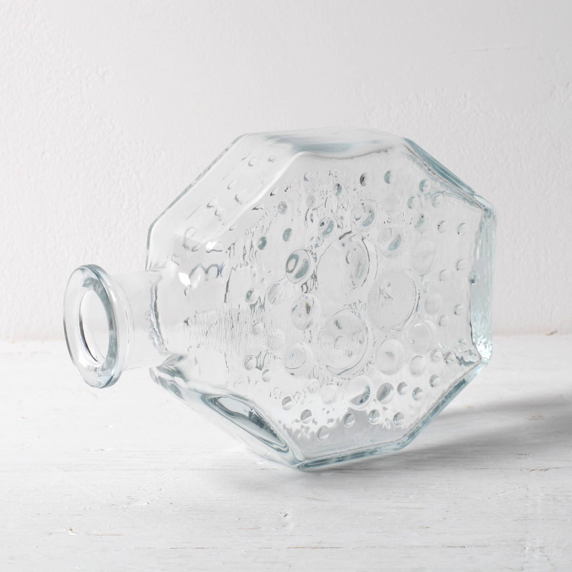 Mid-century Clear Stella Polaris Vase by Nanny Still for Riihimäki / 1967