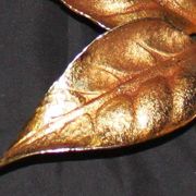 Applique florale de Willy Daro, style Hollywood Regency, 1970.
