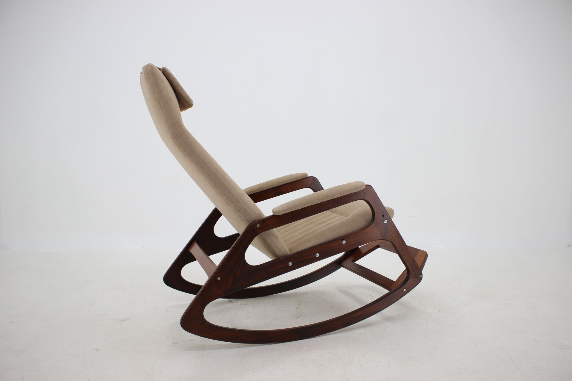 Mid-century rocking chair by ULUV, 1960´s.