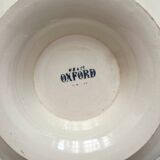 Low iron earthenware compote dish “Oxford” Choisy le Roi