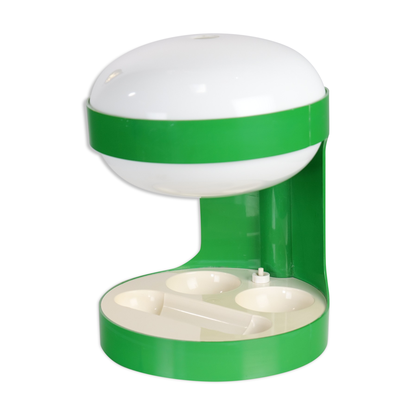 Green KD 29 lamp by Joe Colombo for Kartell