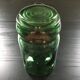 Old green jar