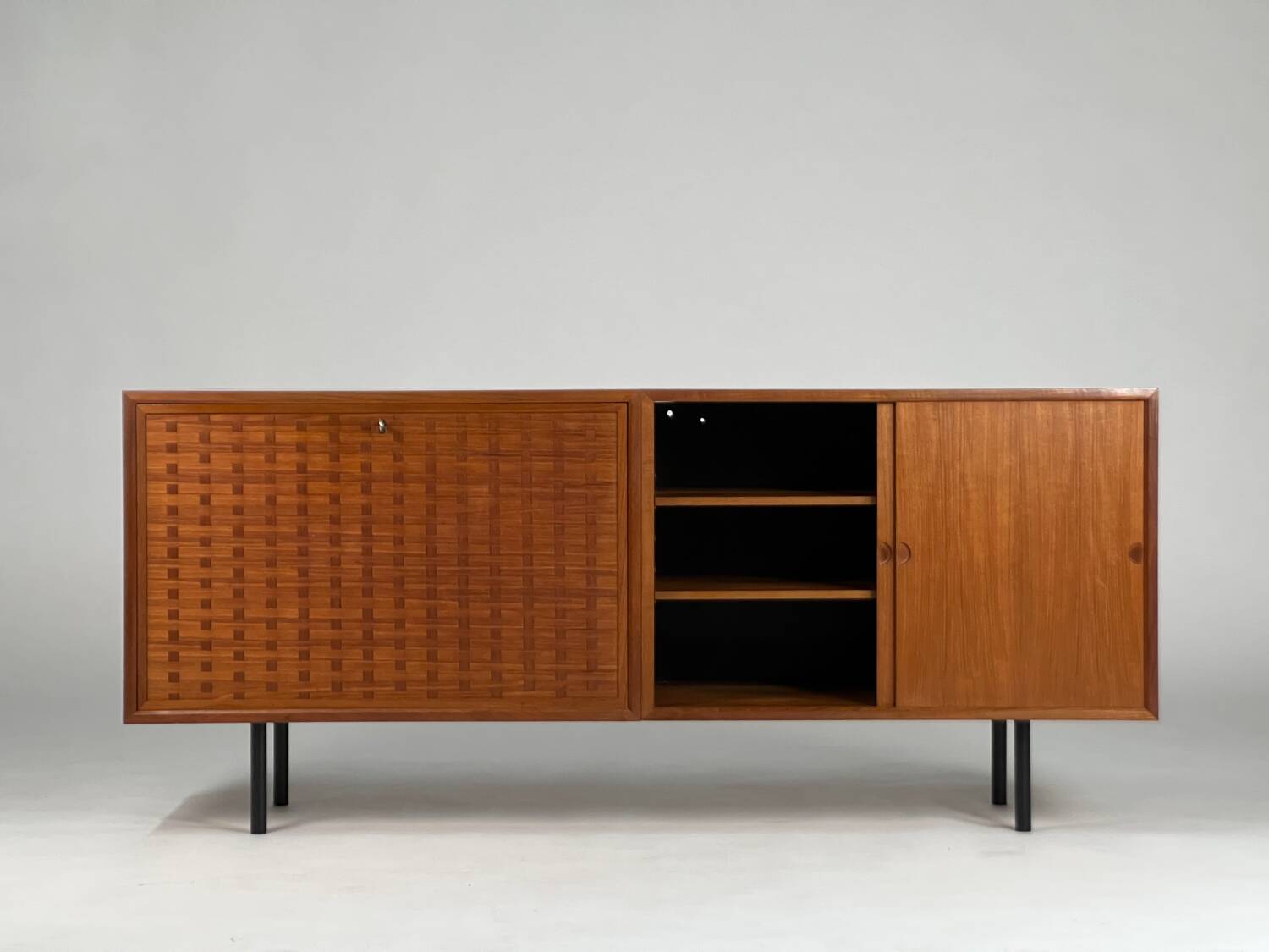 Mid-century teak sideboard Cadovius Danish 60s vintage teak wood