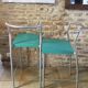 Pair of vintage stools hi glob by Philippe Starck, Kartell