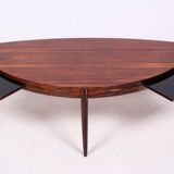 Table basse Johannes Andersen en palissandre par Trensum
