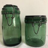 Duo of jars solidex and l'ideale