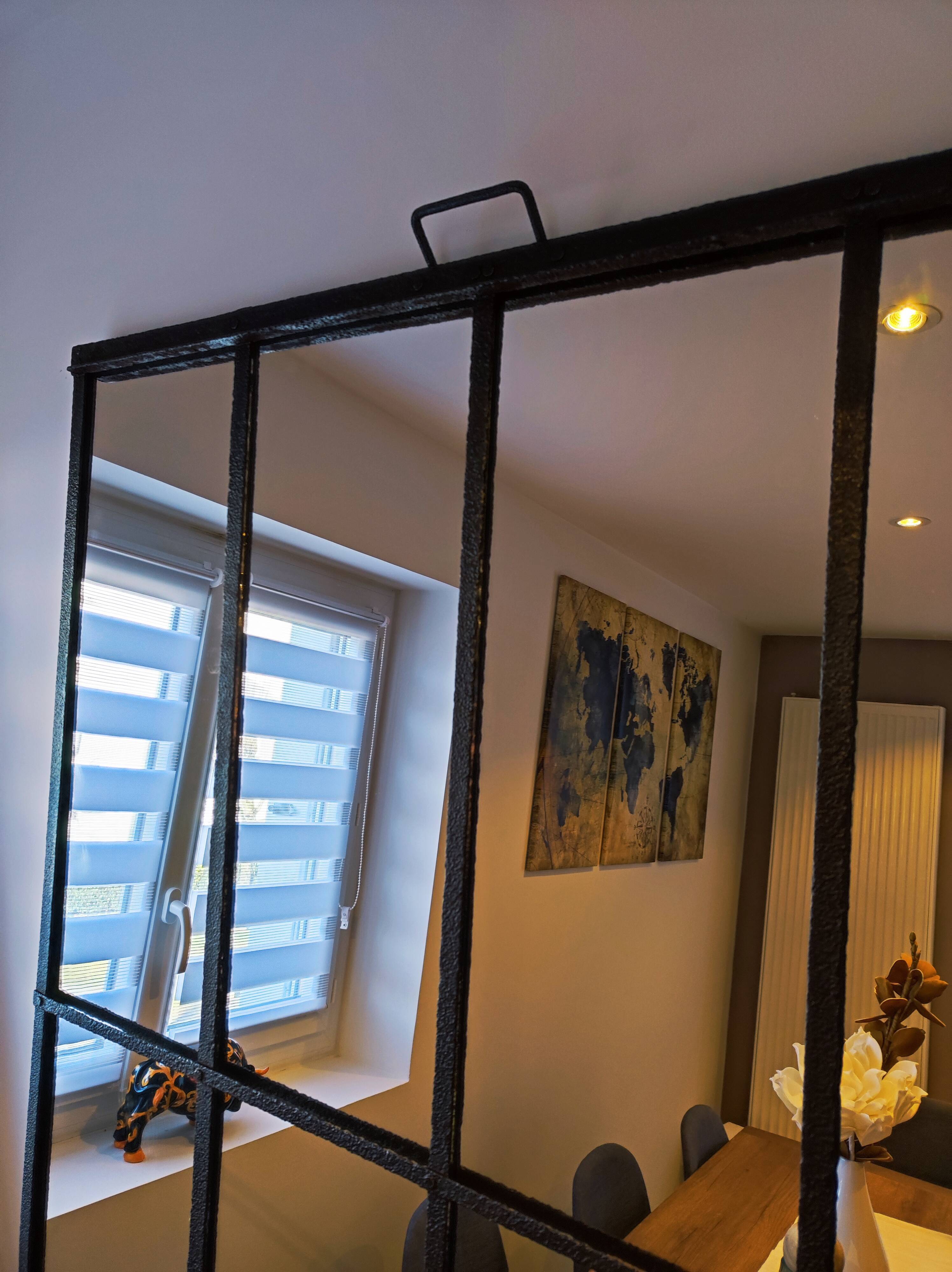 Restored old glass roof