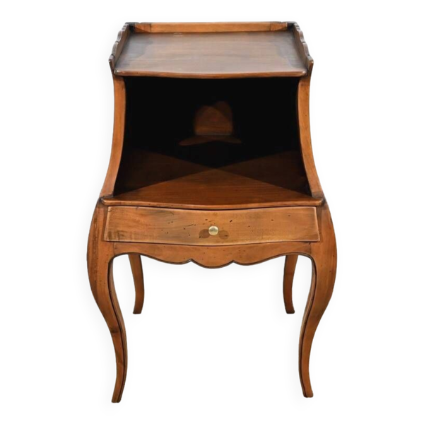 Table à Encas en Merisier Roux, style Louis XV – 1ère Partie XXe