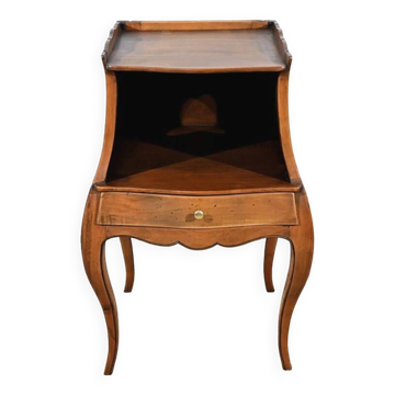 Table à Encas en Merisier Roux, style Louis XV – 1ère Partie XXe