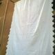 Tablecloth with vintage scalloped edge 200 X 250 cm