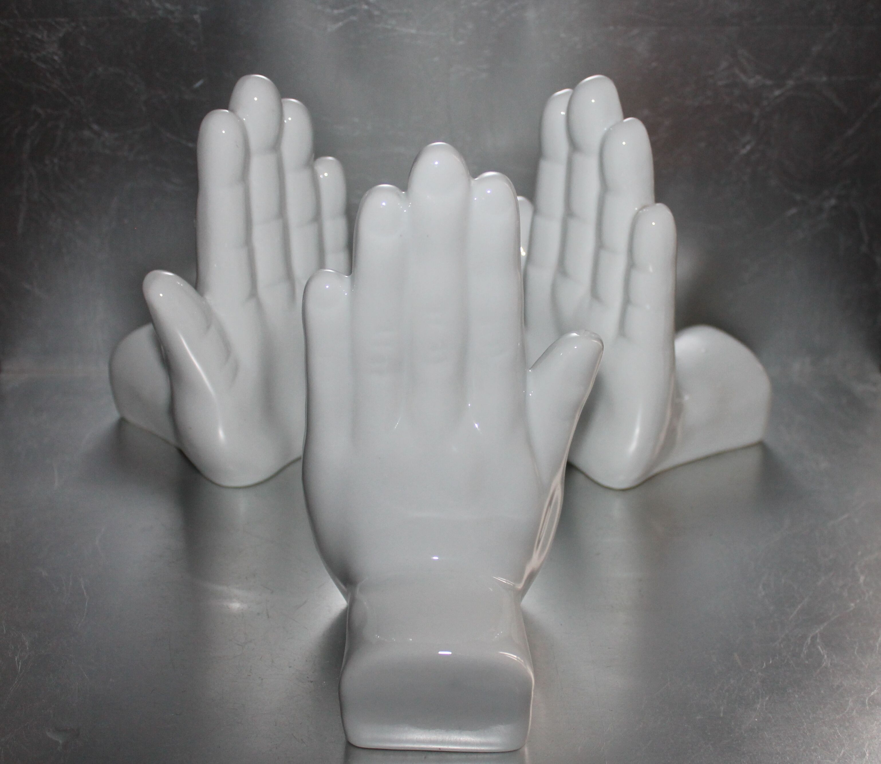 Lot of vintage ceramic hand-held bookends