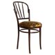 Vintage beige velvet chair Tiger Dedar, Fameg factory, Poland, 1960s