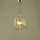 La Murrina brass and Murano glass chandelier, 1970s