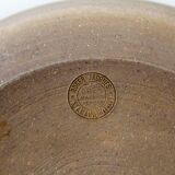 Set of 4 stoneware plates Roger Jacques Grés du Puisaye