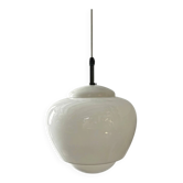 1960s Czech opaline pendant light by Napako