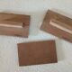 3 vintage wooden stamps