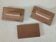 3 vintage wooden stamps